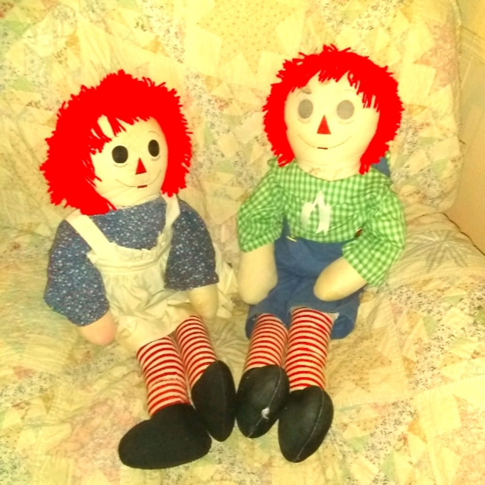 Raggity Ann and Andy doll.